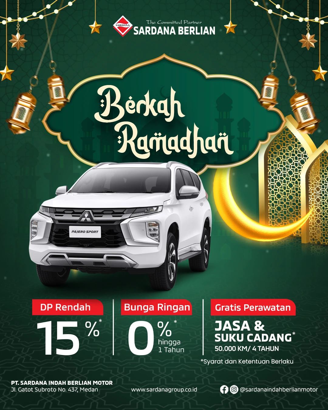 Berkah Ramadhan - Promo Pajero Sport Terbaru Maret 2026
